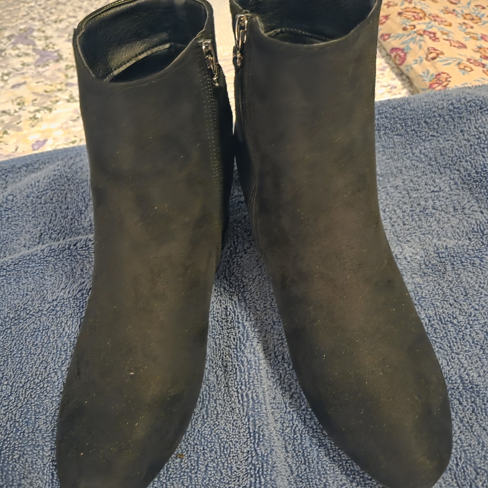 Sleek Black Ankle Booties